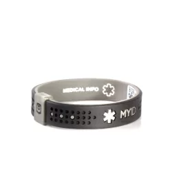 Браслет LifeStrength Ender Myid Sport SM черн/серый Браслет LifeStrength Ender Myid Sport SM черн/серый