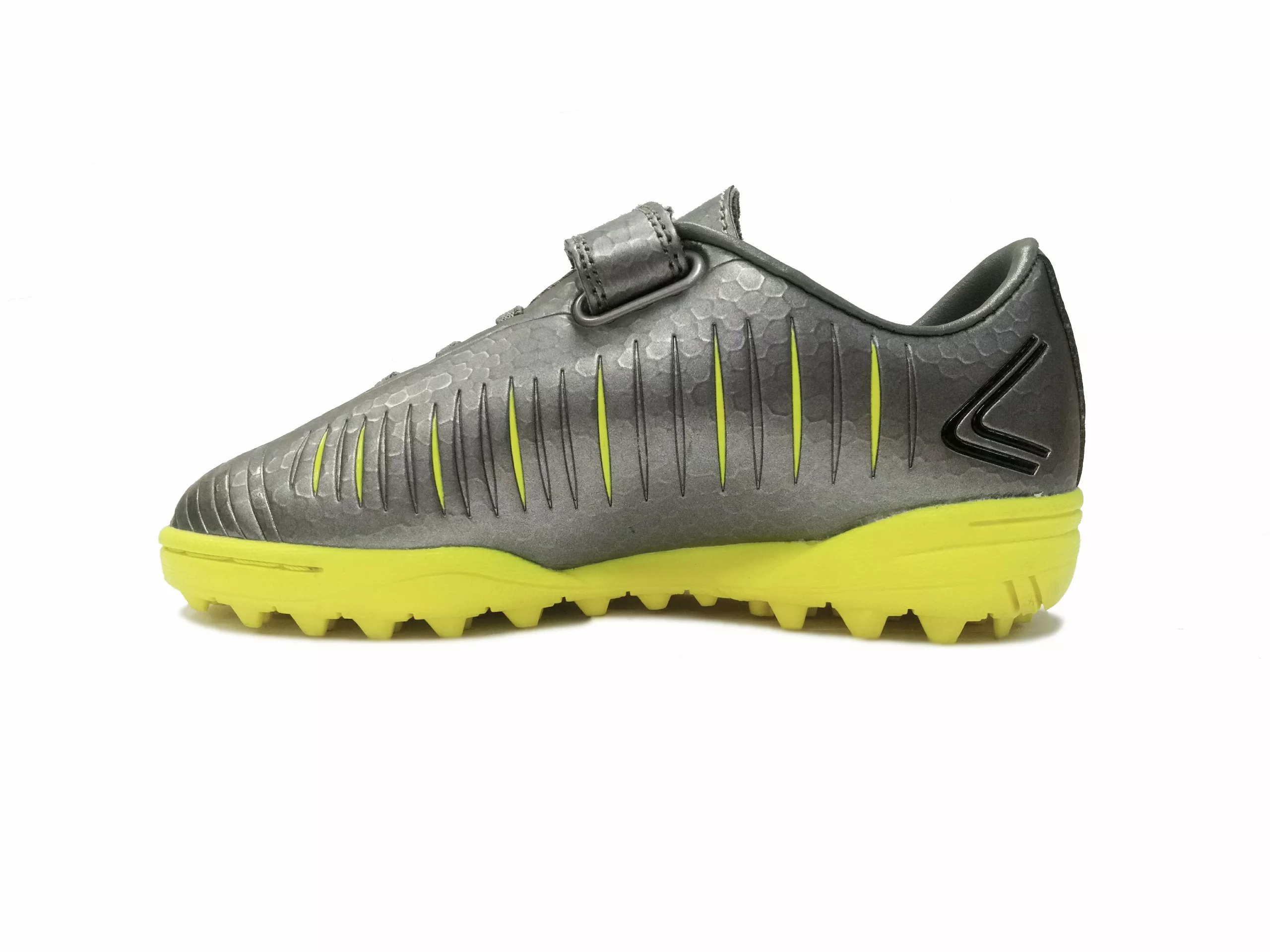 Бутсы Acero Poder 7 Youth 1 velcro + rubber lace silver/n.yellow Фото Бутсы Acero Poder 7 Youth 1 velcro + rubber lace silver/n.yellow со склада магазина Спортев