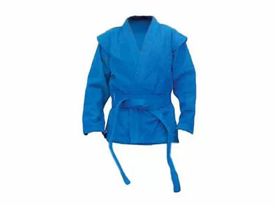 Куртка для самбо Firuz синяя Фото Куртка для самбо Firuz синяя со склада магазина Спортев