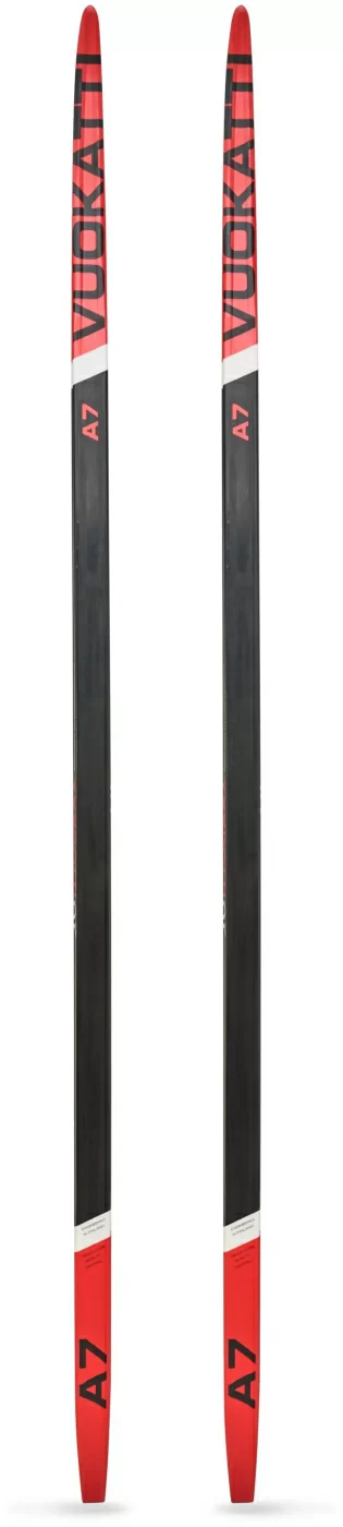 Беговые лыжи Vuokatti wax black/red 045SBR Фото Беговые лыжи Vuokatti wax black/red 045SBR со склада магазина Спортев