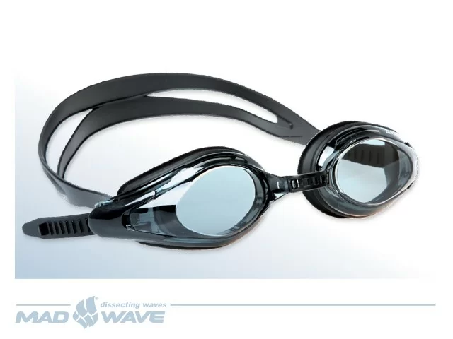 Очки для плавания Mad Wave Competition Automatic black M0430 01 0 01W Фото Очки для плавания Mad Wave Competition Automatic black M0430 01 0 01W со склада магазина Спортев