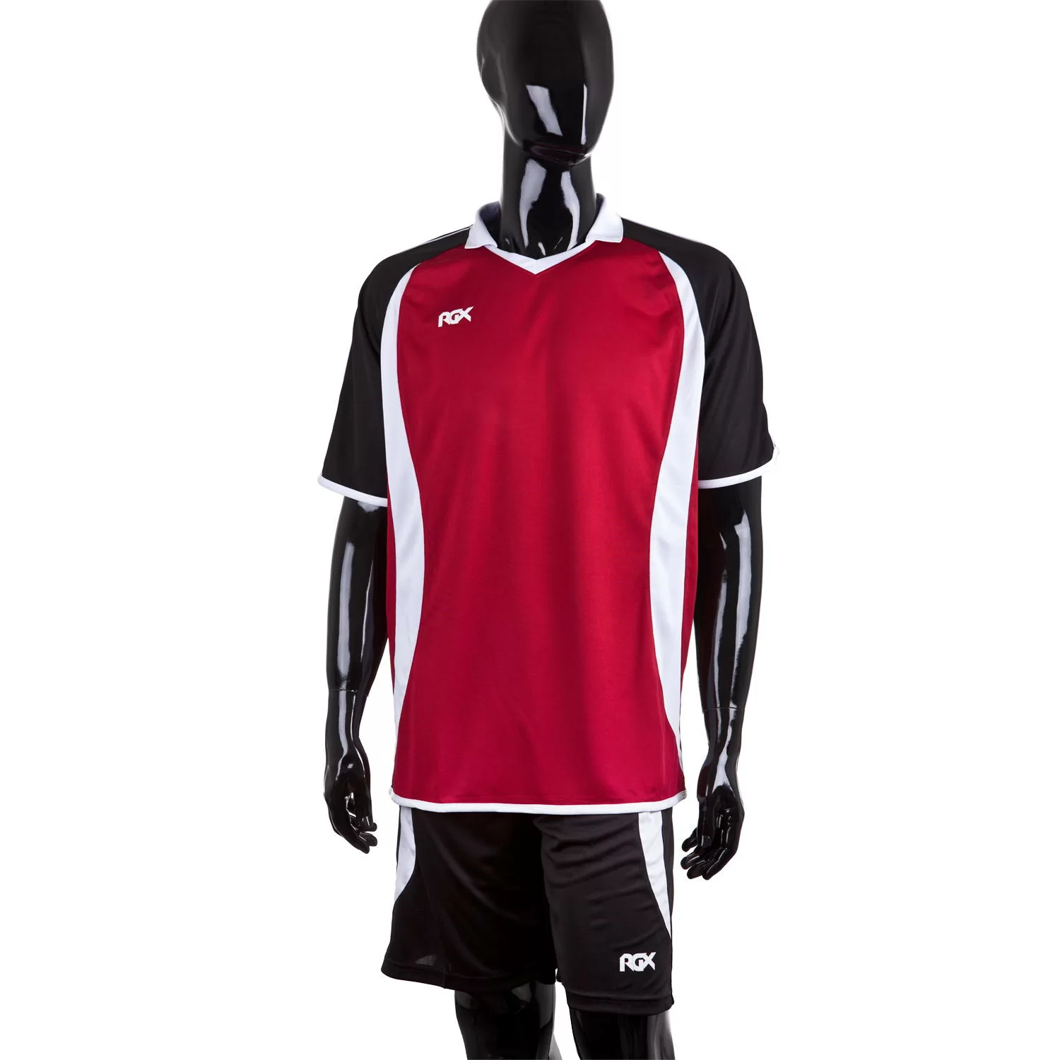 Форма футбольная Leader Team Sn vine red/blk/wht PK-1 Фото Форма футбольная Leader Team Sn vine red/blk/wht PK-1 со склада магазина Спортев