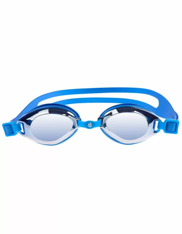 Очки для плавания Mad Wave Predator Mirror blue M0421 05 0 08W Фото Очки для плавания Mad Wave Predator Mirror blue M0421 05 0 08W со склада магазина Спортев