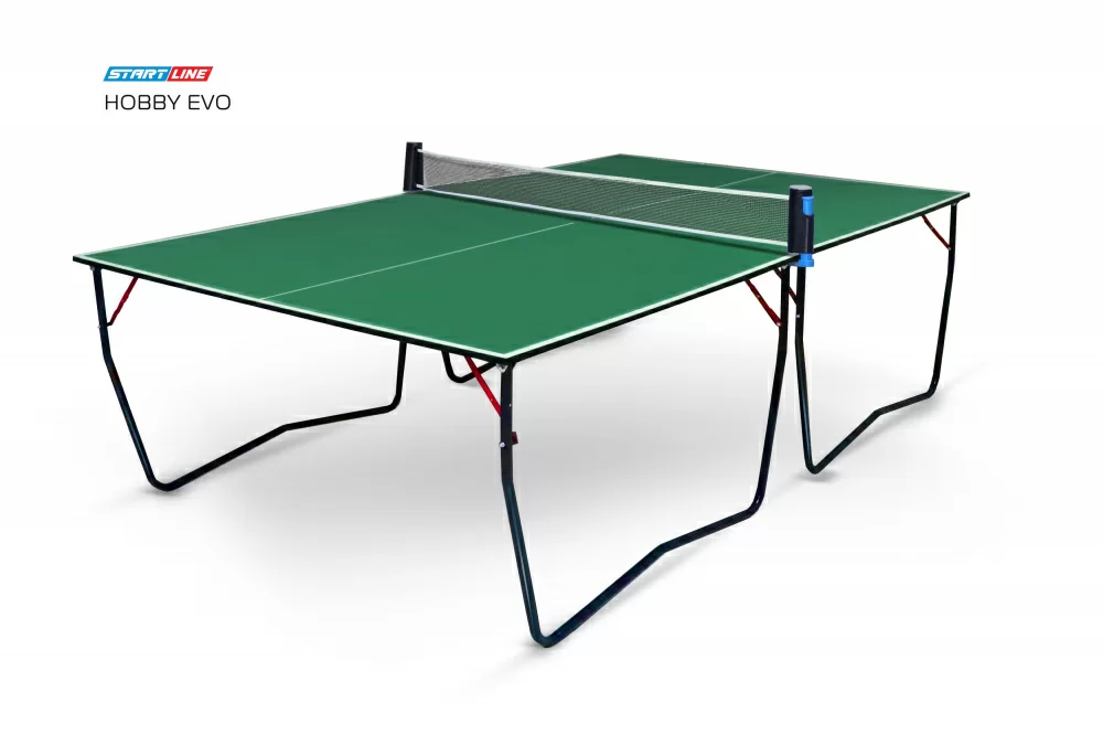 Стол теннисный Hobby EVO Зелёный Фото Стол теннисный Hobby EVO Зелёный со склада магазина Спортев