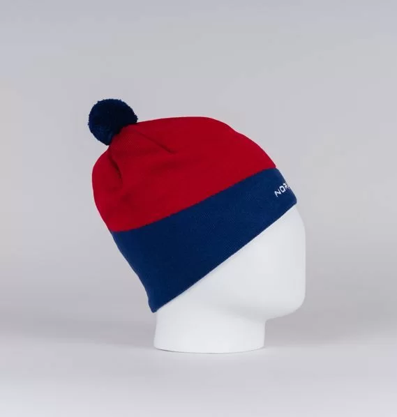 Шапка Nordski Line red/blue NSV474987 Фото Шапка Nordski Line red/blue NSV474987 со склада магазина Спортев