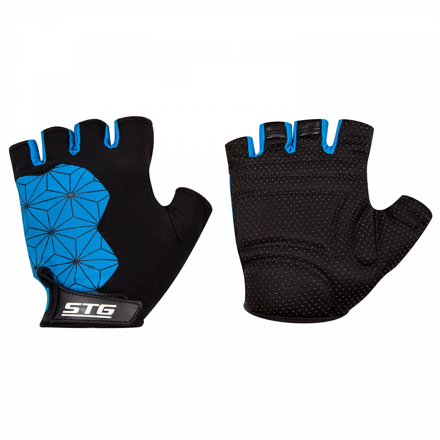 Перчатки STG Replay unisex черно/синие Х95306 Фото Перчатки STG Replay unisex черно/синие Х95306 со склада магазина Спортев