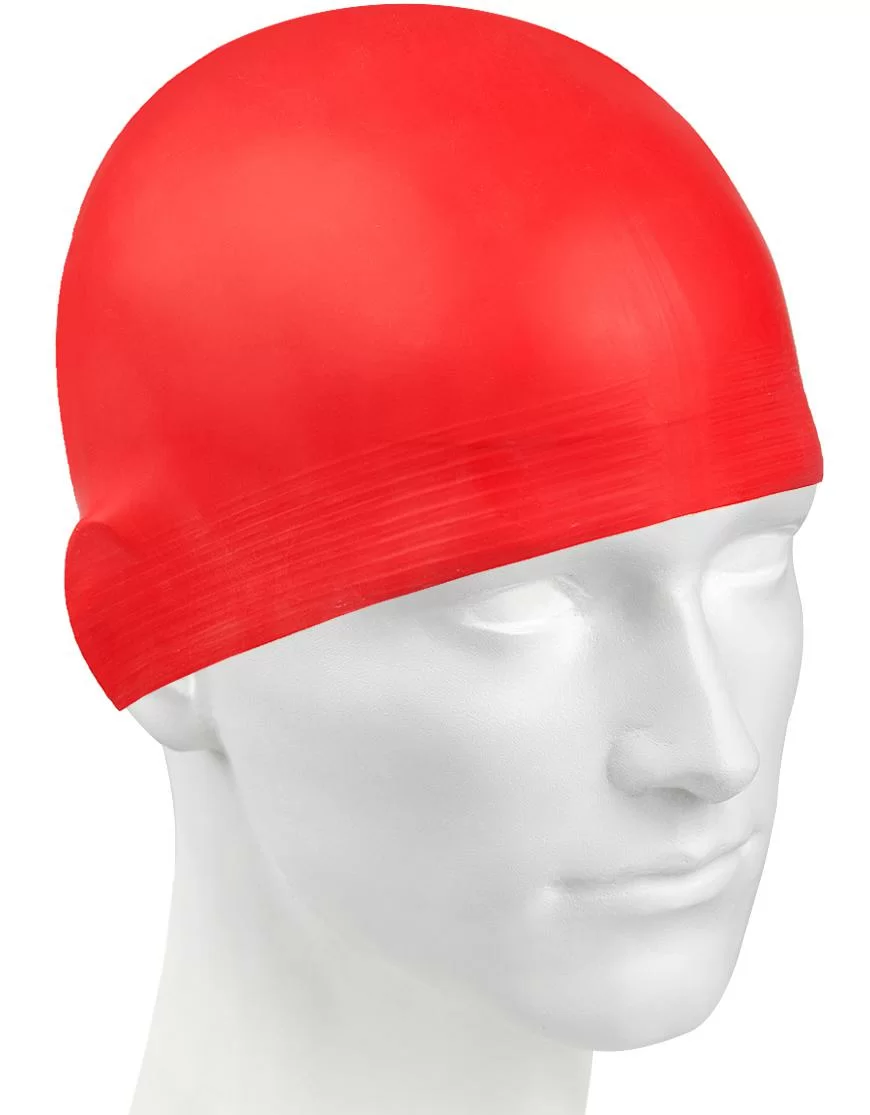 Шапочка для плавания Mad Wave Solid Soft red M0565 02 0 05W Фото Шапочка для плавания Mad Wave Solid Soft red M0565 02 0 05W со склада магазина Спортев
