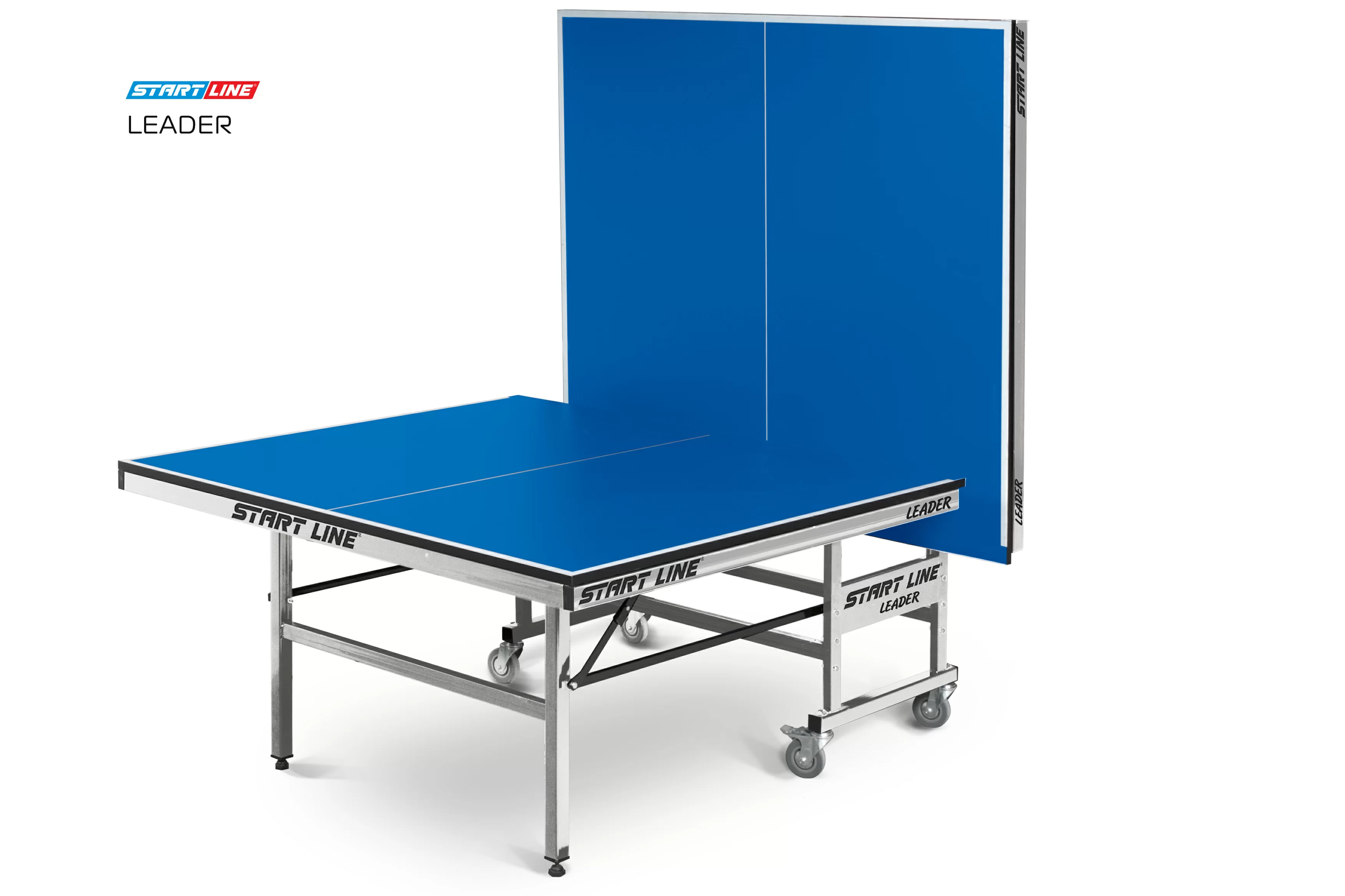 Теннисный стол Start Line Leader blue 60-720 Фото Теннисный стол Start Line Leader blue 60-720 со склада магазина Спортев