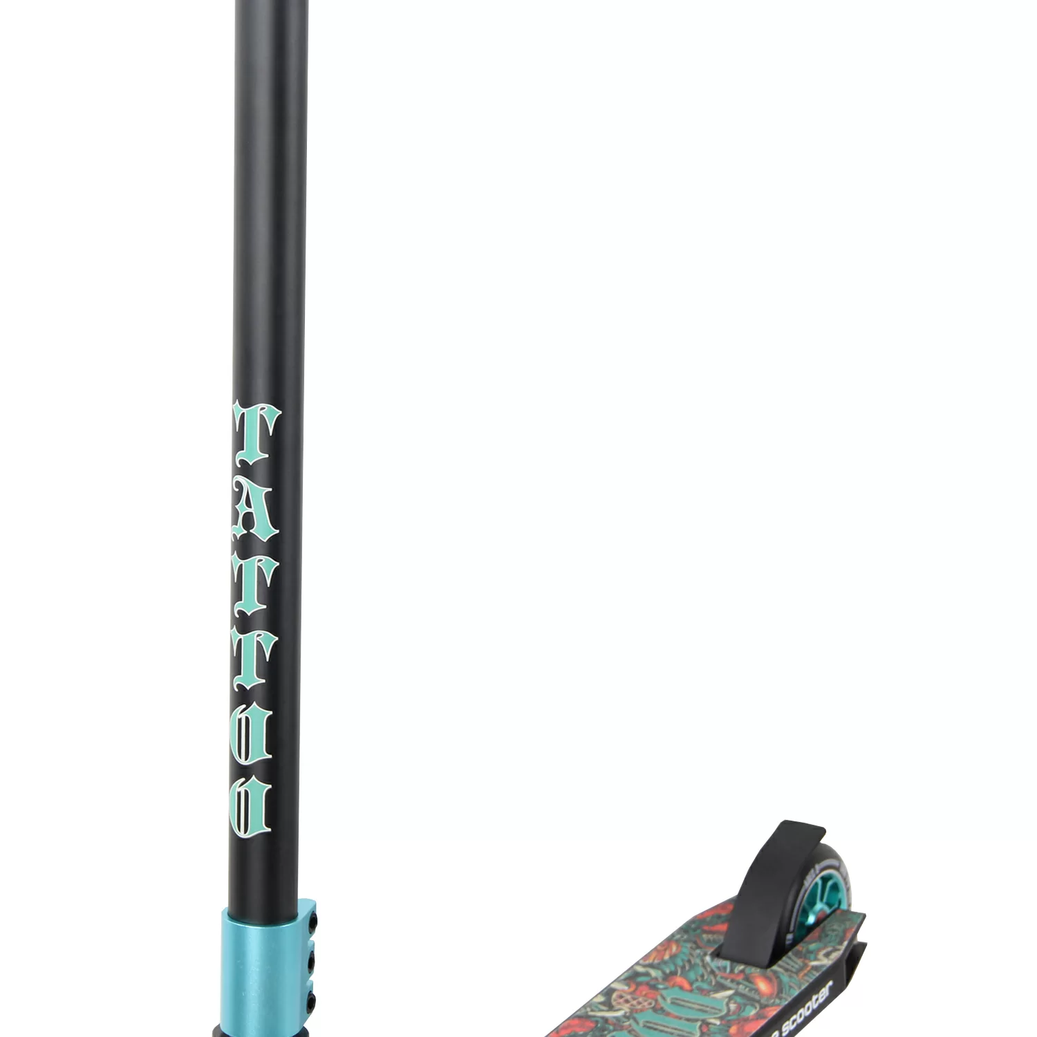 Самокат RGX Tattoo HIC трюковый blue Фото Самокат RGX Tattoo HIC трюковый blue со склада магазина Спортев