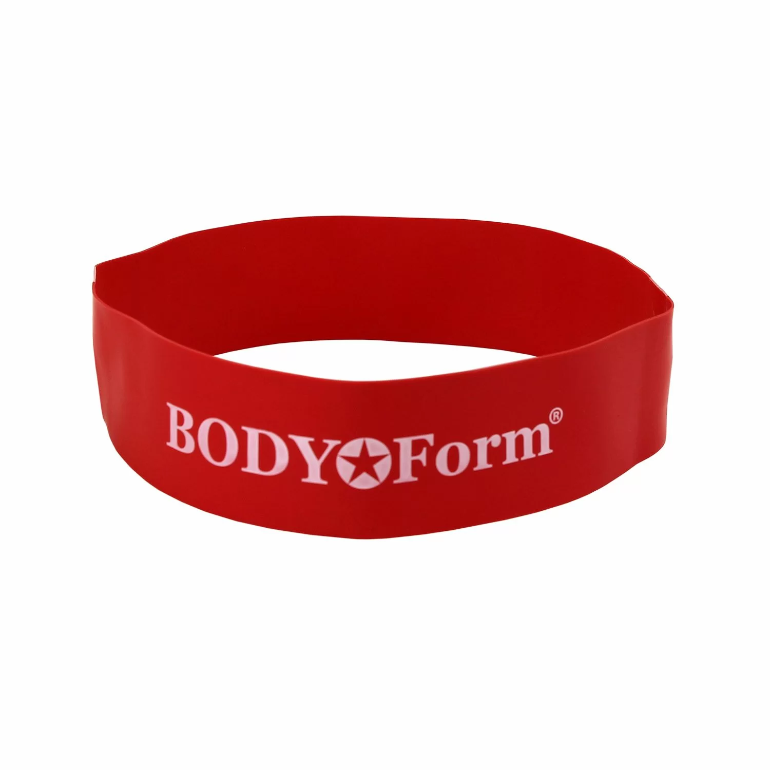 Эспандер петля латексная 60х5х0.09 см, 18 кг Body Form красная BF-RL100 Фото Эспандер петля латексная 60х5х0.09 см, 18 кг Body Form красная BF-RL100 со склада магазина Спортев