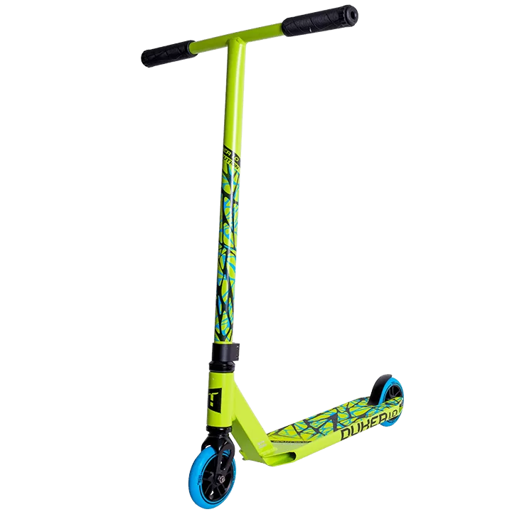 Самокат TechTeam Duker 1.0 трюковой neon green Фото Самокат TechTeam Duker 1.0 трюковой neon green со склада магазина Спортев