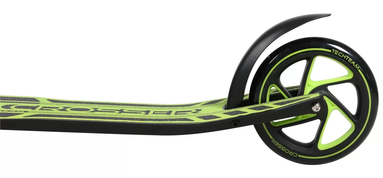 Самокат TechTeam Crosser (2021) green Фото Самокат TechTeam Crosser (2021) green со склада магазина Спортев