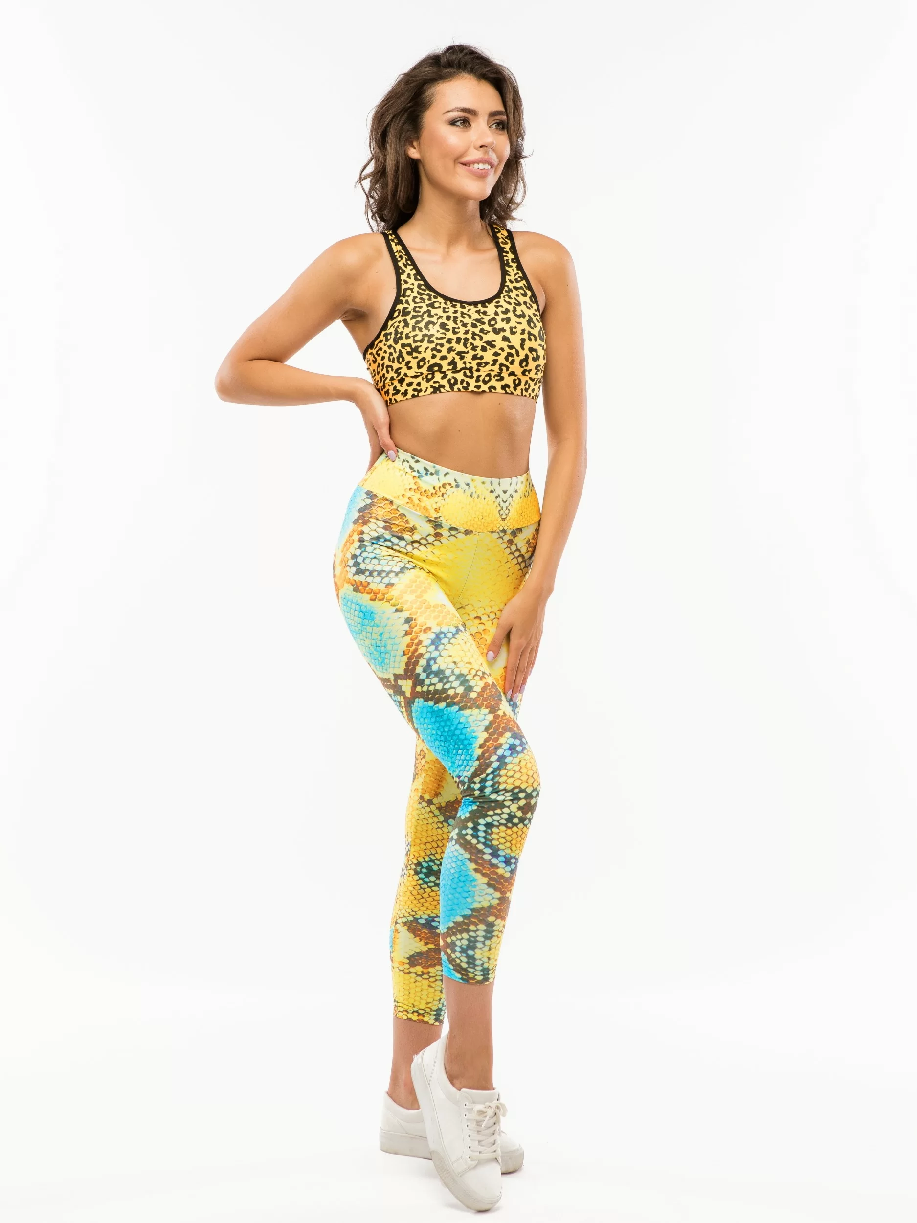 Легинсы Pro-Fit 99303 yellow Фото Легинсы Pro-Fit 99303 yellow со склада магазина Спортев