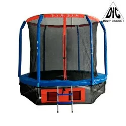 Батут DFC JUMP BASKET 14ft внутр.сетка, лестница (427cм) (два короба) 14FT-JBSK-B Батут DFC JUMP BASKET 14ft внутр.сетка, лестница (427cм) (два короба) 14FT-JBSK-B