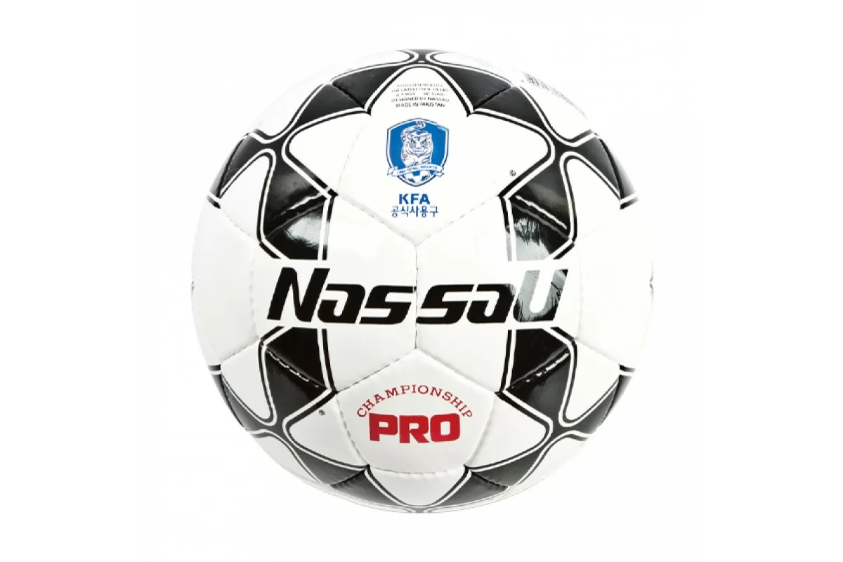 Мяч футбольный Nassau Championship Pro №5 SC-5 Фото Мяч футбольный Nassau Championship Pro №5 SC-5 со склада магазина Спортев