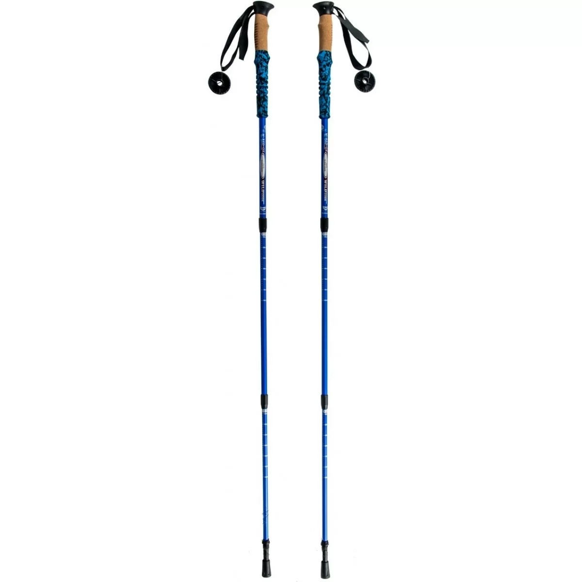 Палки трекинговые 60-135см YJQT-32-1-Blue Фото Палки трекинговые 60-135см YJQT-32-1-Blue со склада магазина Спортев