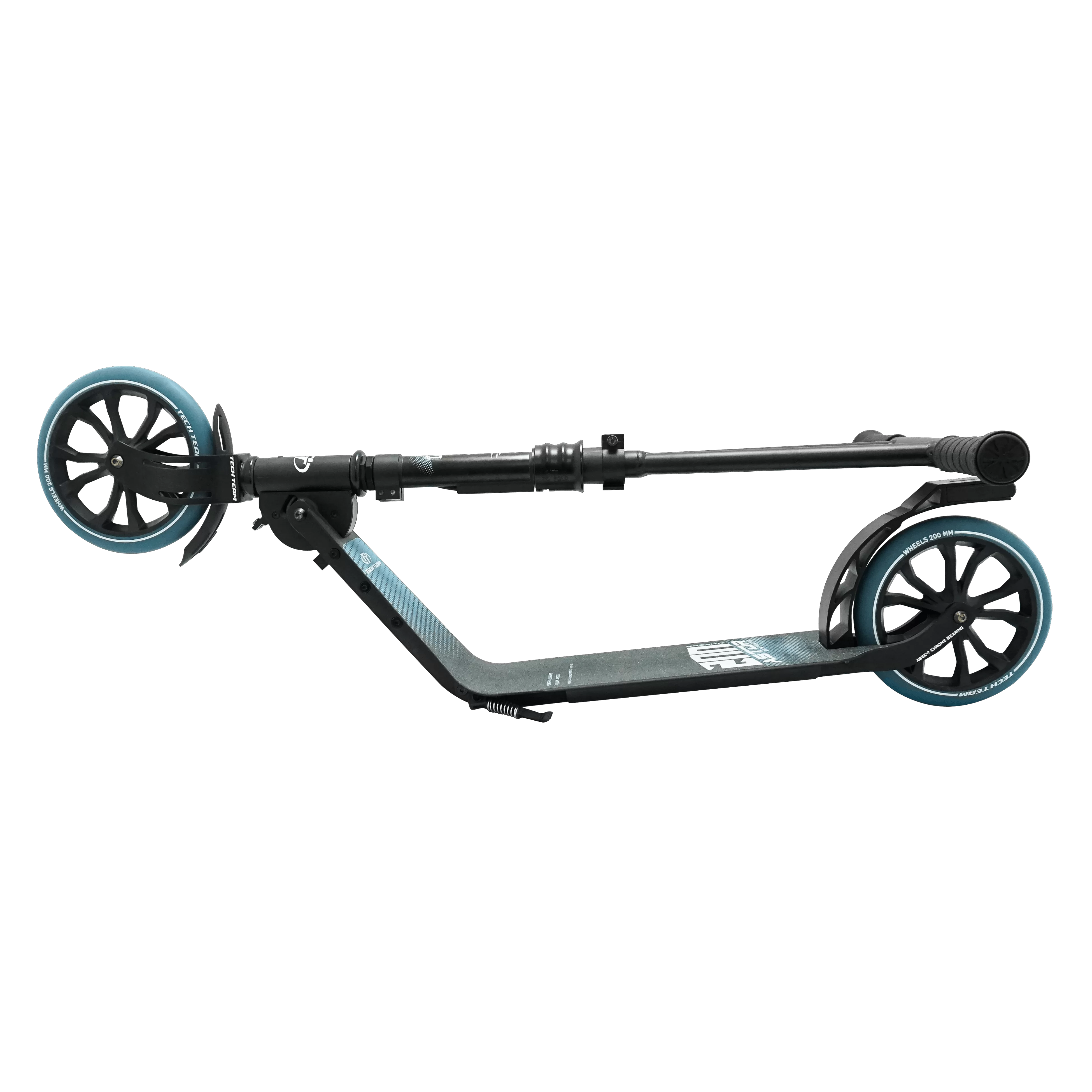 Самокат TechTeam Astor 200 (2020) black/green Фото Самокат TechTeam Astor 200 (2020) black/green со склада магазина Спортев