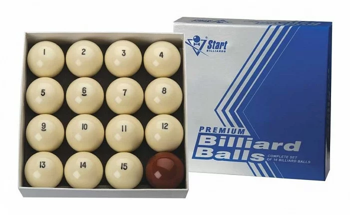 Шары РП 68мм Start Billiards 797401 Фото Шары РП 68мм Start Billiards 797401 со склада магазина Спортев