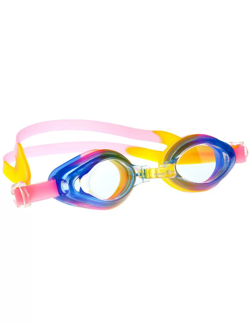 Очки для плавания Mad Wave Aqua Junior желтый M0415 03 0 09W Фото Очки для плавания Mad Wave Aqua Junior желтый M0415 03 0 09W со склада магазина Спортев
