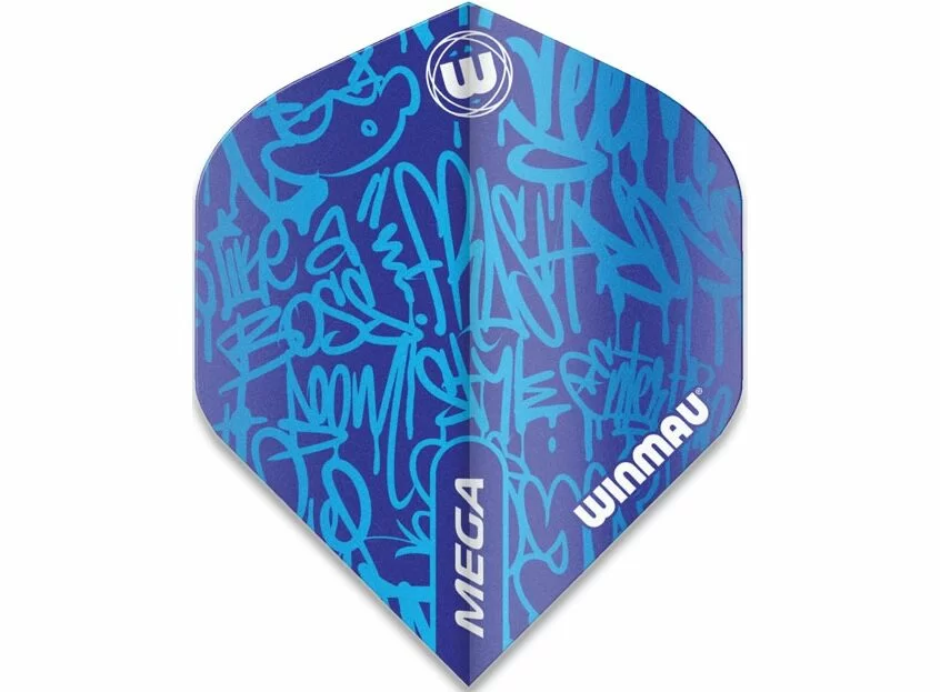 Оперение Winmau Mega Standard blue 6900.240 Фото Оперение Winmau Mega Standard blue 6900.240 со склада магазина Спортев