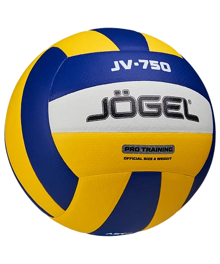 Мяч волейбольный Jogel JV-750 желтый/синий 2690 Фото Мяч волейбольный Jogel JV-750 желтый/синий 2690 со склада магазина Спортев