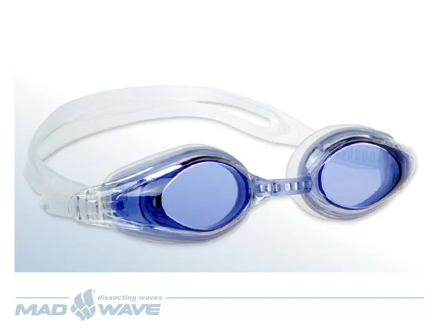 Очки для плавания Mad Wave Competition Automatic blue M0430 01 0 03W Фото Очки для плавания Mad Wave Competition Automatic blue M0430 01 0 03W со склада магазина Спортев