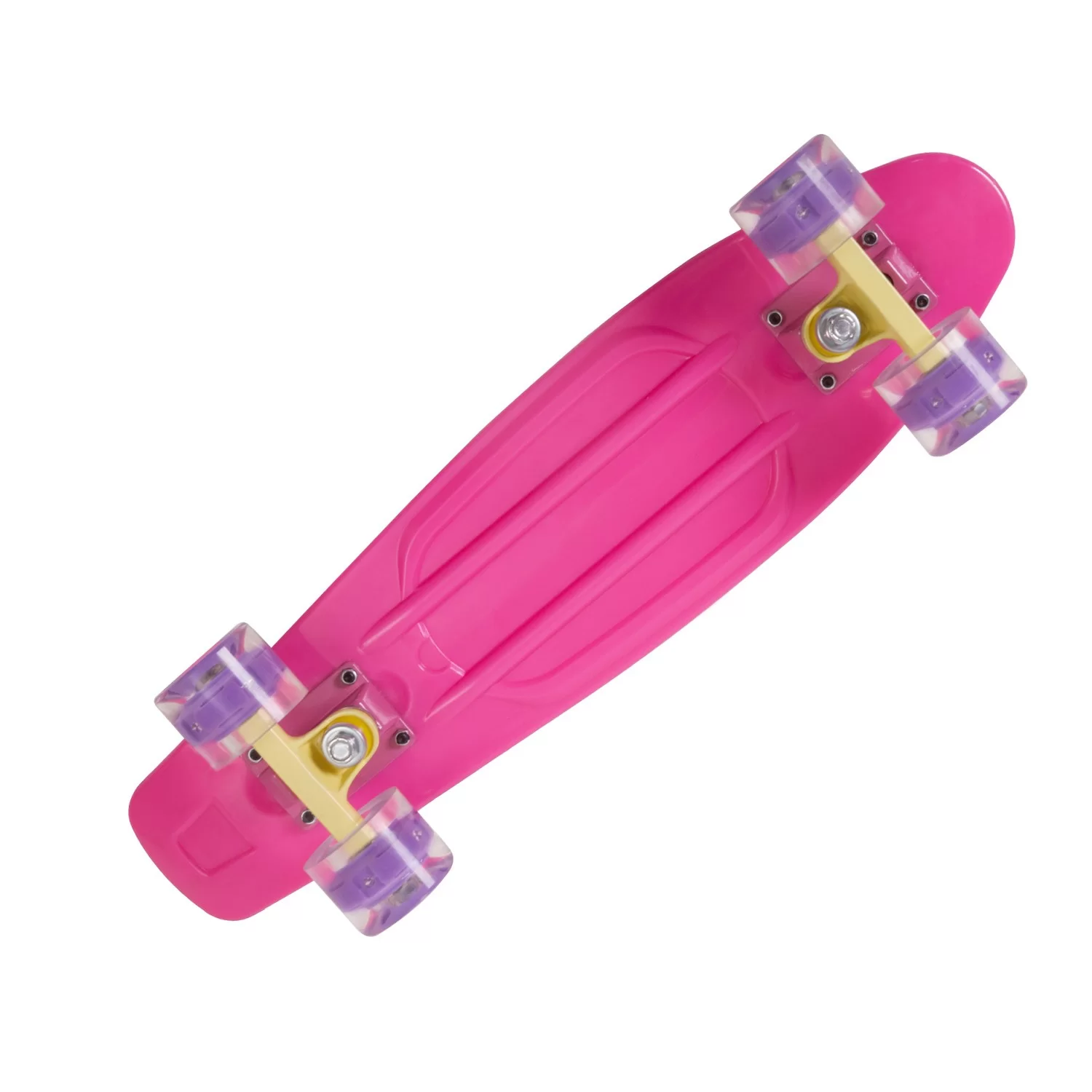 Мини-круизер RGX PNB-01GW (22") светящиеся колеса pink Фото Мини-круизер RGX PNB-01GW (22") светящиеся колеса pink со склада магазина Спортев