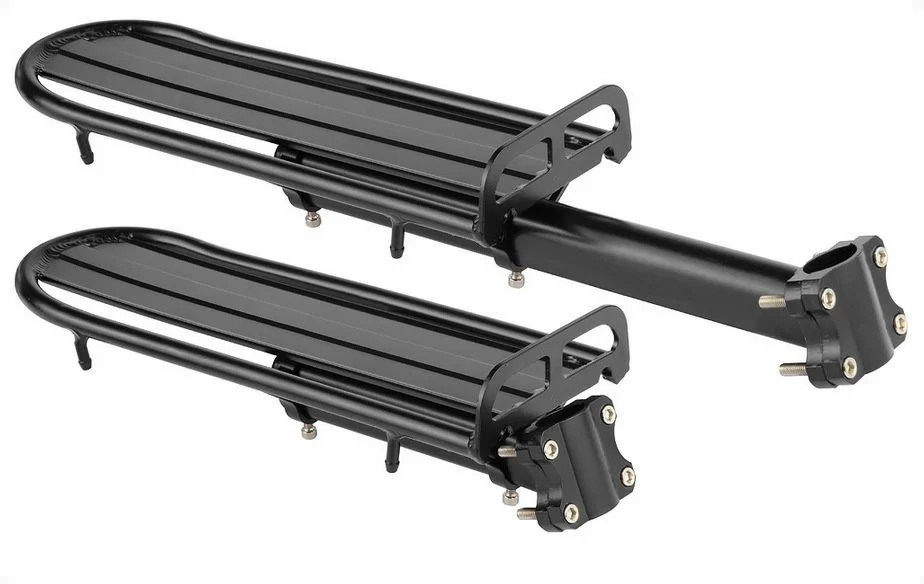 Багажник 20-28" BLF-H12 консольный регулируемый алюминиевый черный 010047 Фото Багажник 20-28" BLF-H12 консольный регулируемый алюминиевый черный 010047 со склада магазина Спортев