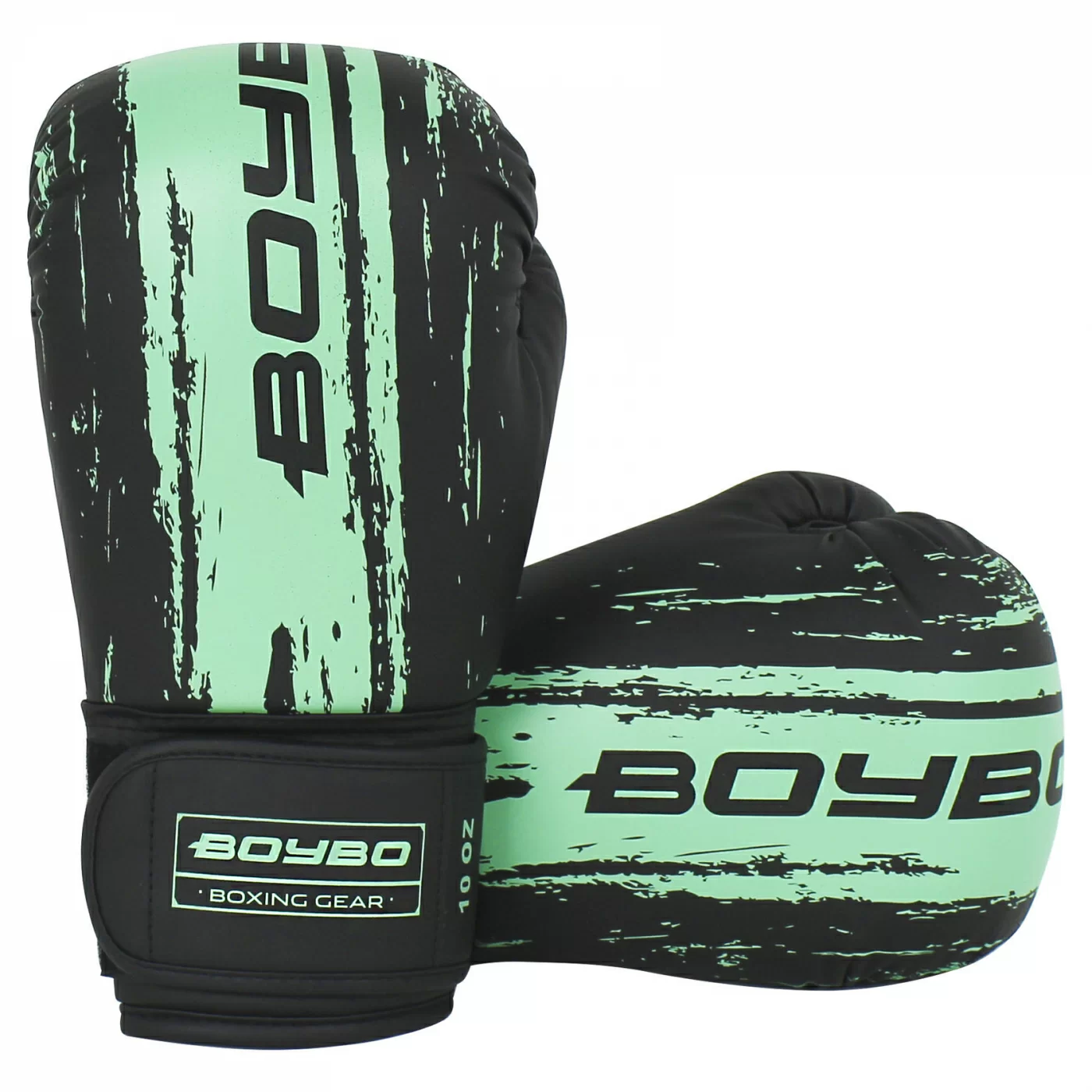 Перчатки боксерские BoyBo Stain флекс голубые BGS322 Фото Перчатки боксерские BoyBo Stain флекс голубые BGS322 со склада магазина Спортев