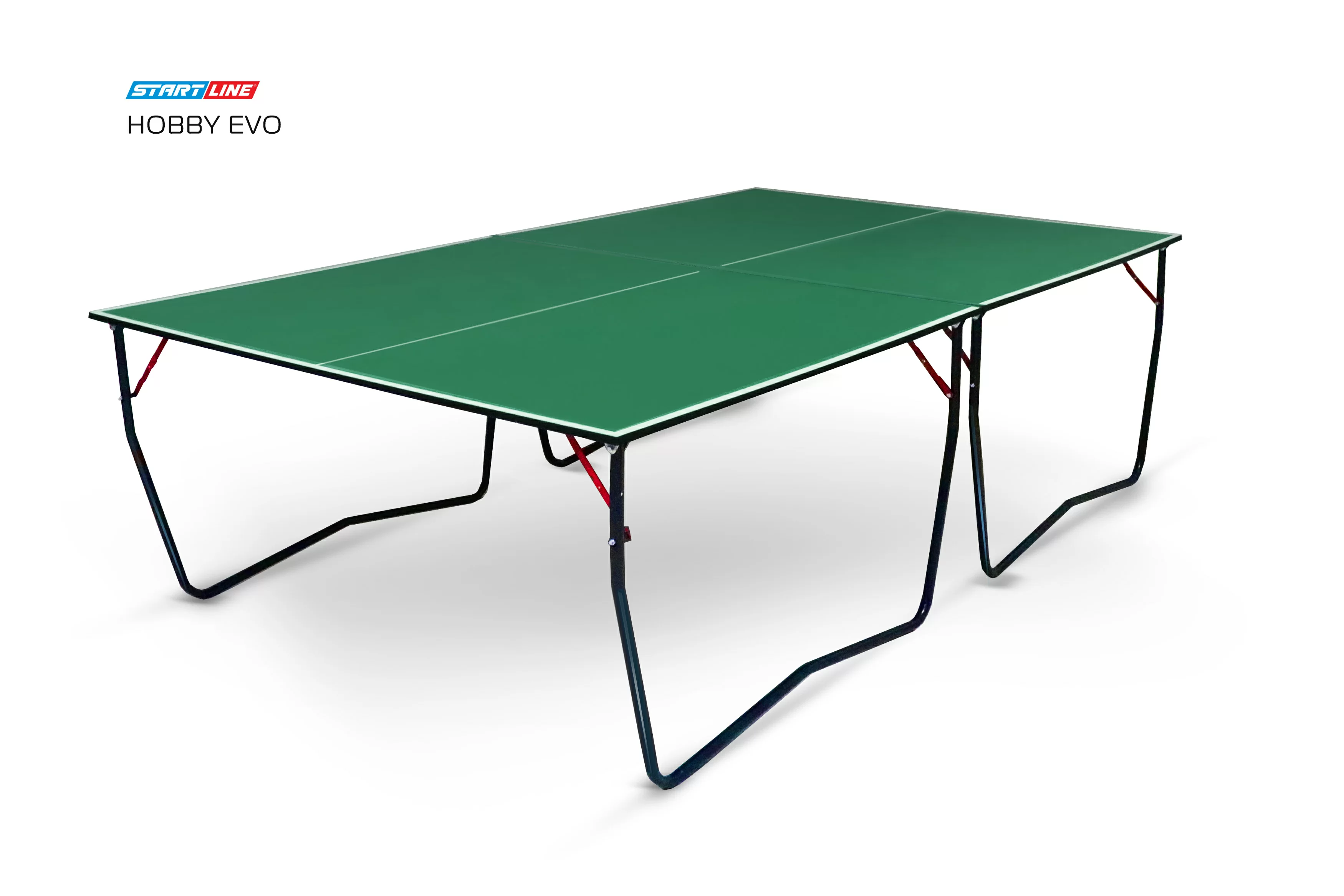 Стол теннисный Hobby EVO Зелёный Фото Стол теннисный Hobby EVO Зелёный со склада магазина Спортев