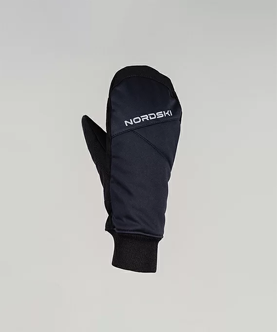 Варежки Nordski Arctic black WS NSU145100 Фото Варежки Nordski Arctic black WS NSU145100 со склада магазина Спортев