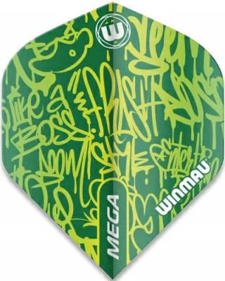 Оперение Winmau Mega Standard green 6900.241 Фото Оперение Winmau Mega Standard green 6900.241 со склада магазина Спортев