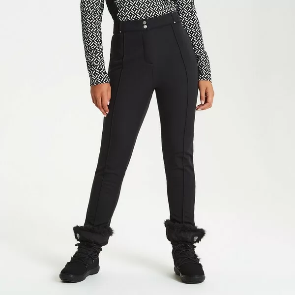Брюки Slender Trouser (Цвет 800, Черный) DWL413 Фото Брюки Slender Trouser (Цвет 800, Черный) DWL413 со склада магазина Спортев