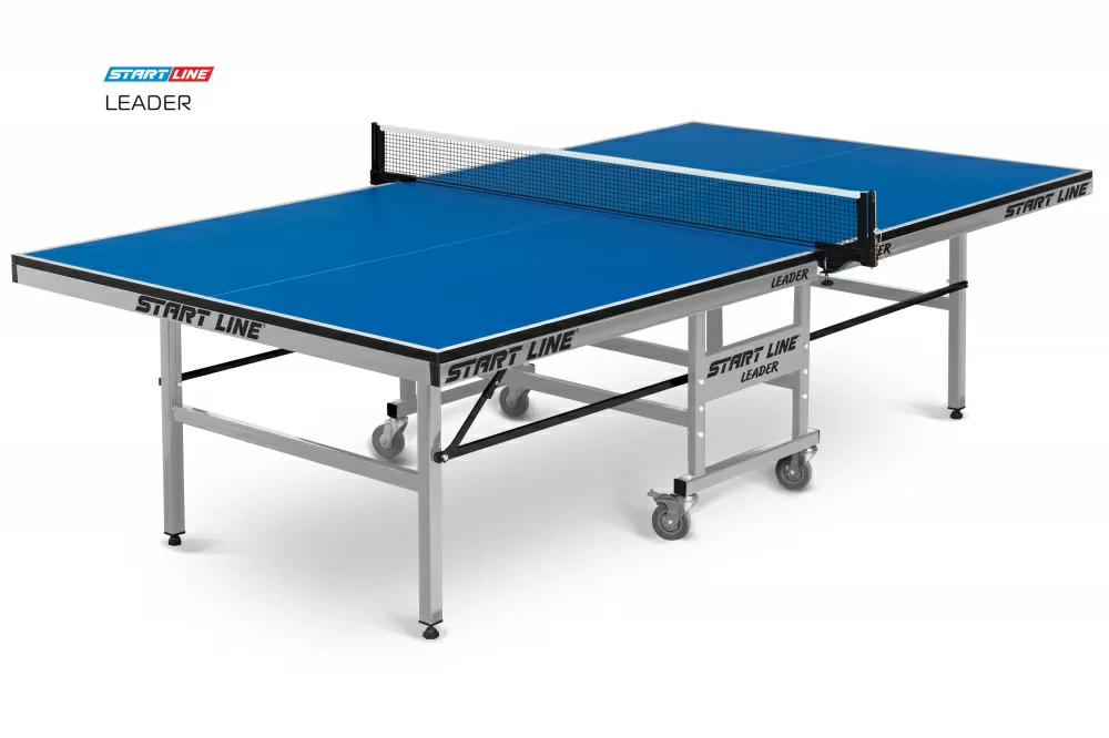 Теннисный стол Start Line Leader blue 60-720 Фото Теннисный стол Start Line Leader blue 60-720 со склада магазина Спортев