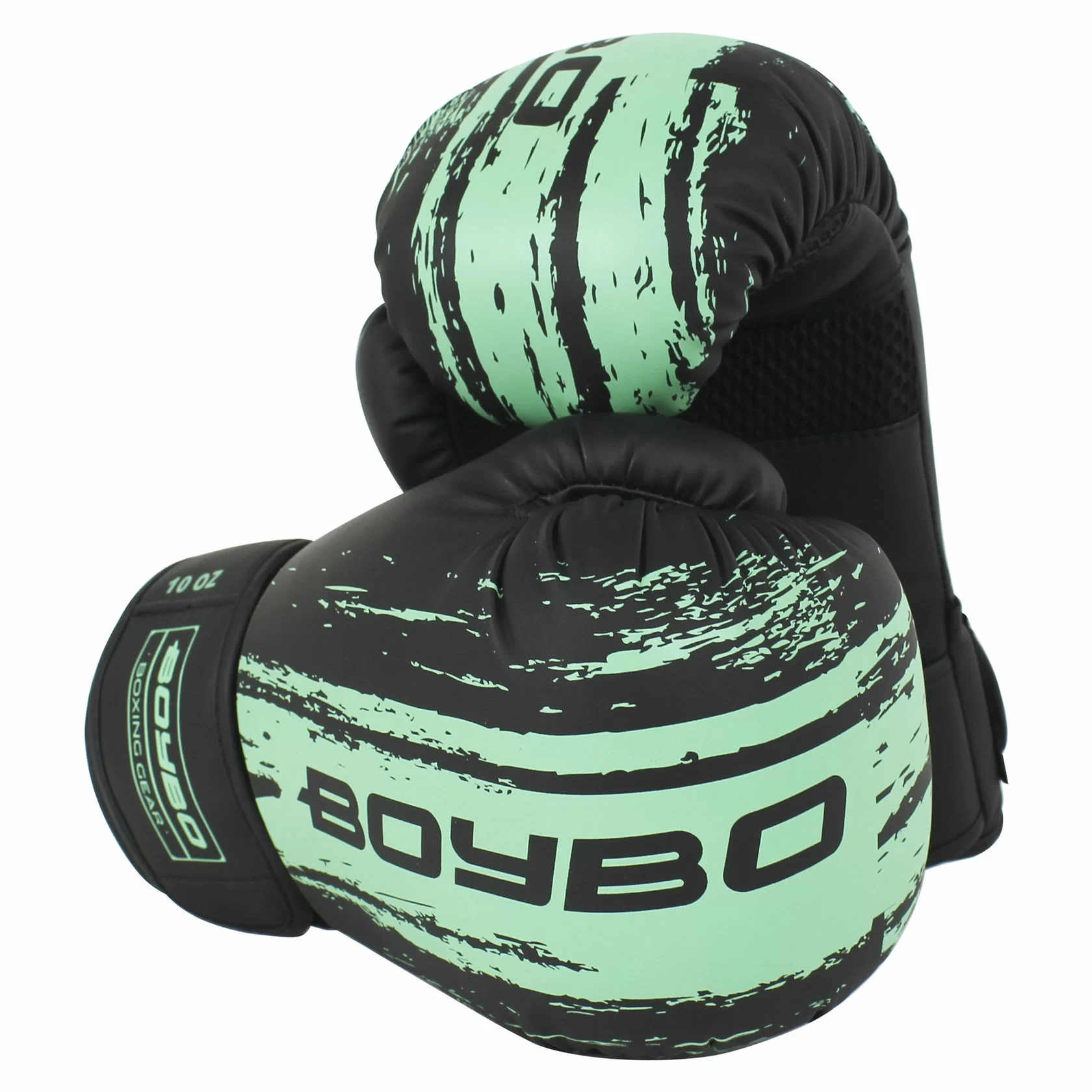 Перчатки боксерские BoyBo Stain флекс голубые BGS322 Фото Перчатки боксерские BoyBo Stain флекс голубые BGS322 со склада магазина Спортев