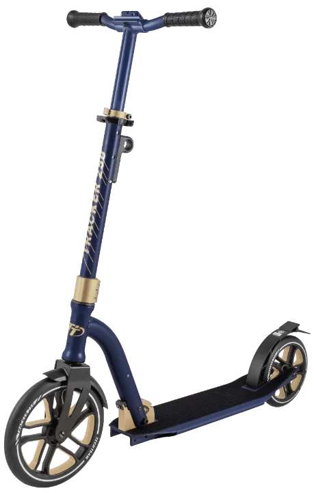 Самокат TechTeam Tracker 250 (2020) blue/gold Фото Самокат TechTeam Tracker 250 (2020) blue/gold со склада магазина Спортев
