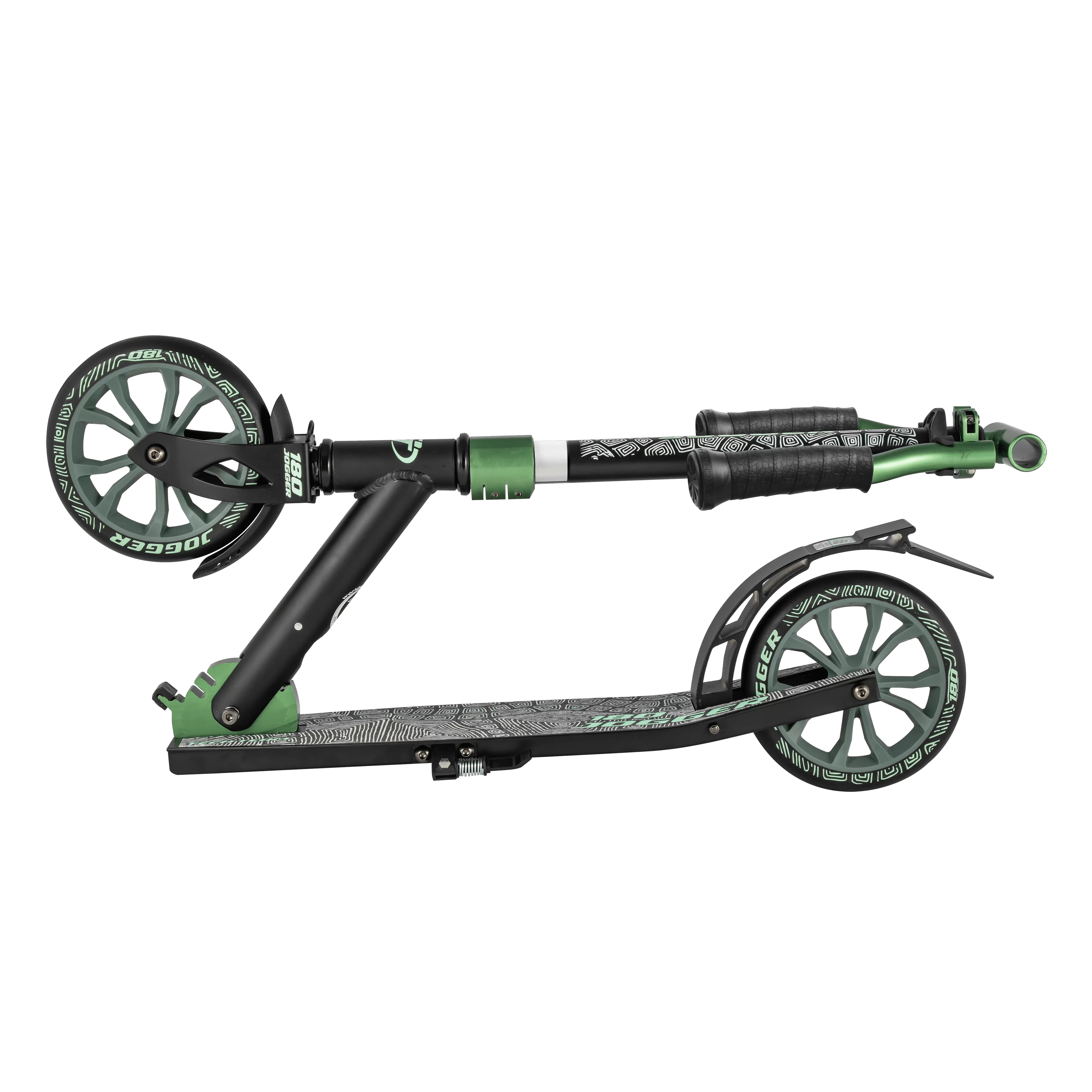 Самокат TechTeam Jogger 180 (2020) white/purple Фото Самокат TechTeam Jogger 180 (2020) white/purple со склада магазина Спортев