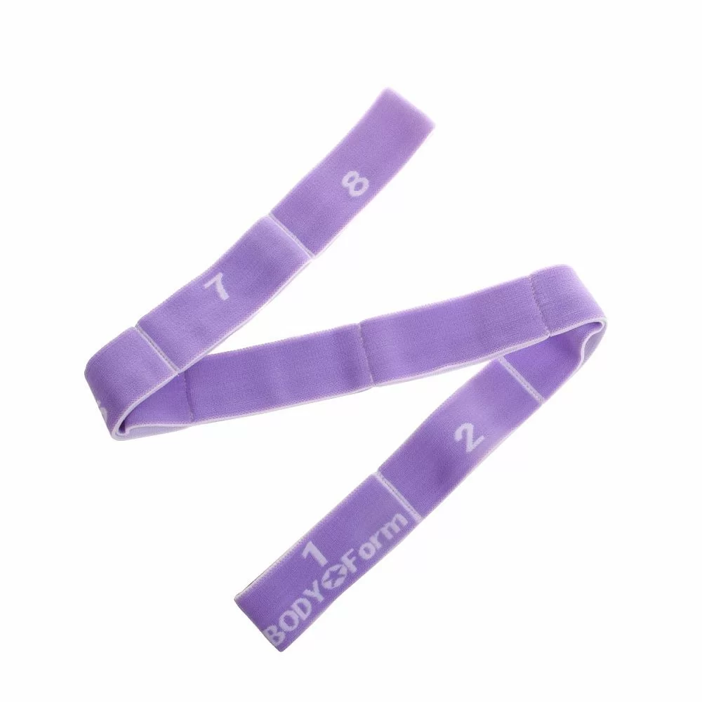 Эспандер лента прошитая Body Form 79 * 3.8 cм 10 кг violet BF-EPL02 Фото Эспандер лента прошитая Body Form 79 * 3.8 cм 10 кг violet BF-EPL02 со склада магазина Спортев