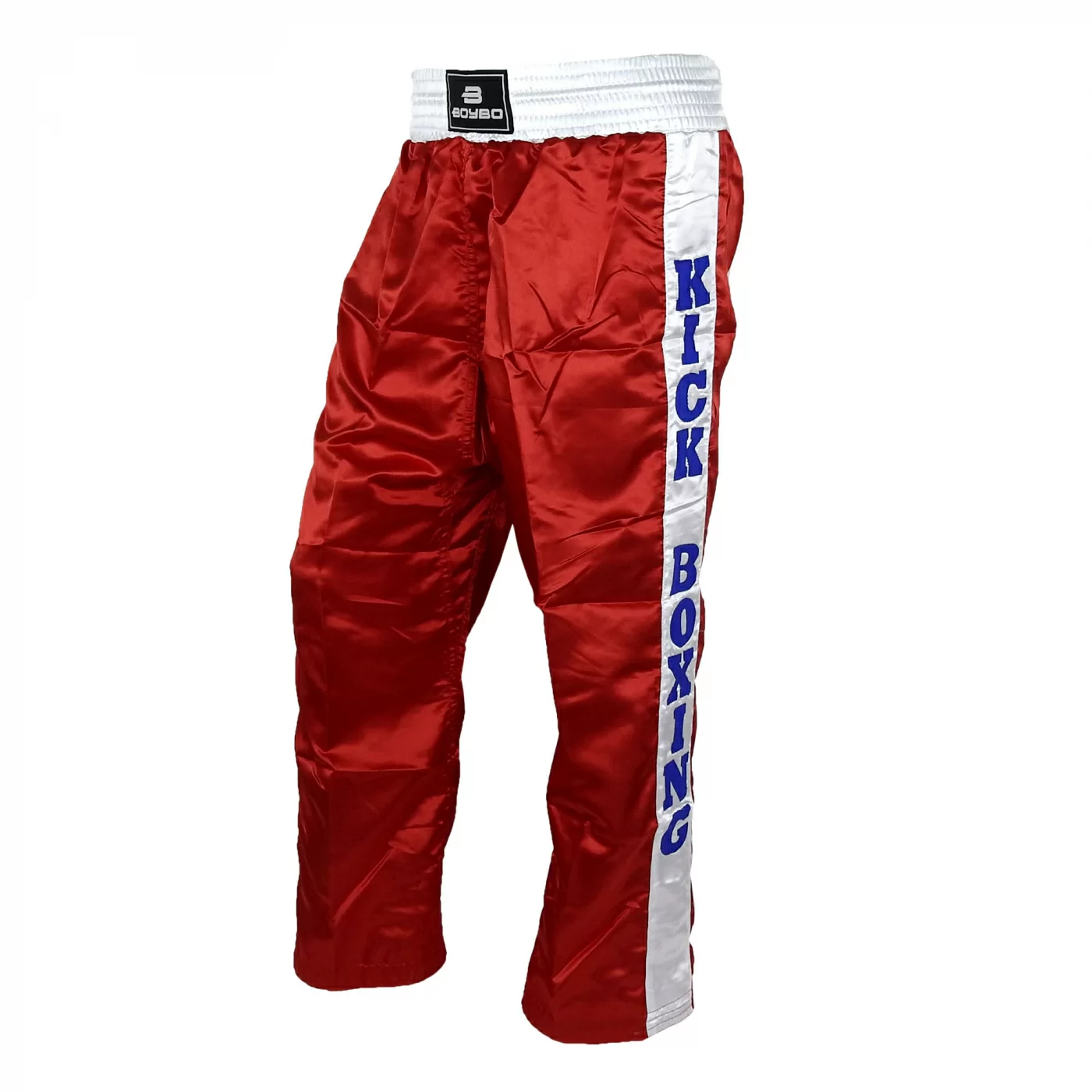 Брюки для кикбоксинга BoyBo красные BT830 Фото Брюки для кикбоксинга BoyBo красные BT830 со склада магазина Спортев