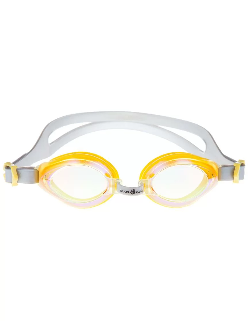 Очки для плавания Mad Wave Aqua Rainbow Junior yellow M0415 05 0 06W Фото Очки для плавания Mad Wave Aqua Rainbow Junior yellow M0415 05 0 06W со склада магазина Спортев