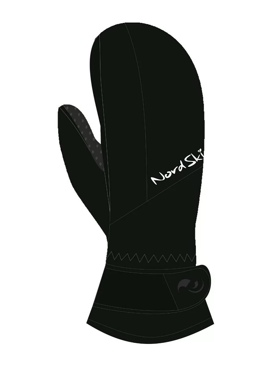 Варежки Nordski Arctic black membrane NSV230100 Фото Варежки Nordski Arctic black membrane NSV230100 со склада магазина Спортев