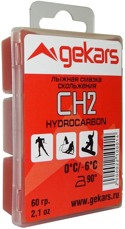 Парафин/мазь скольжения Gekars Pro Hydrocarbon СН2 0..-6°С 60 г в пласт.упаковке 2495 Фото Парафин/мазь скольжения Gekars Pro Hydrocarbon СН2 0..-6°С 60 г в пласт.упаковке 2495 со склада магазина Спортев