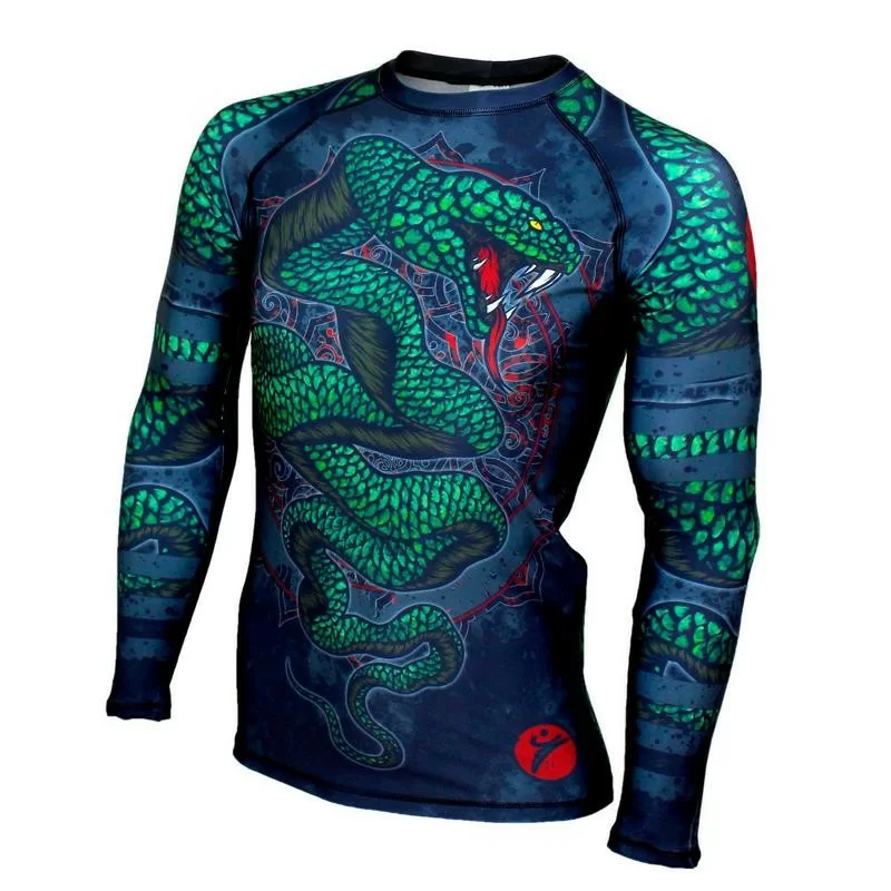 Рашгард Rusco Sport Snake MMA взрослый Фото Рашгард Rusco Sport Snake MMA взрослый со склада магазина Спортев