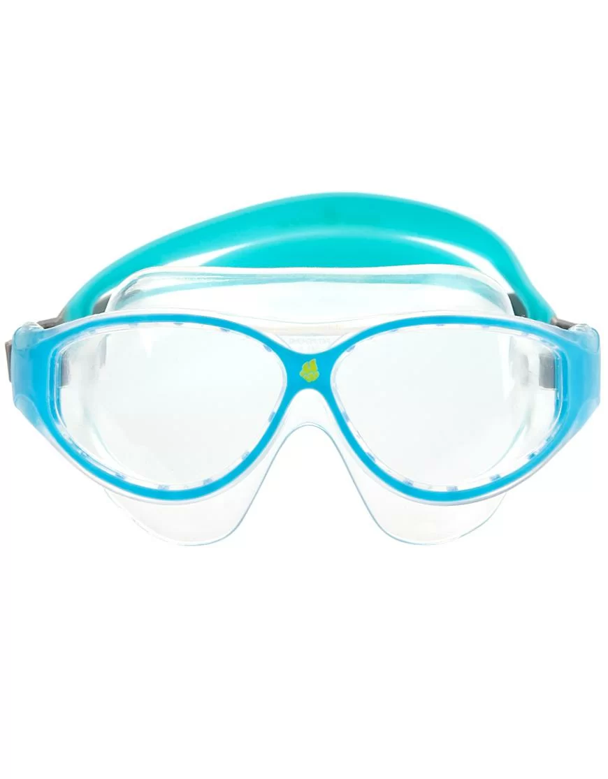 Маска для плавания Mad Wave Flame Mask Junior azure M0461 03 0 08W Фото Маска для плавания Mad Wave Flame Mask Junior azure M0461 03 0 08W со склада магазина Спортев