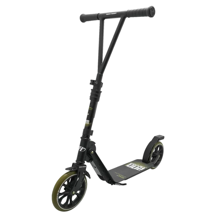 Самокат TechTeam Astor 200 (2020) black/green Фото Самокат TechTeam Astor 200 (2020) black/green со склада магазина Спортев