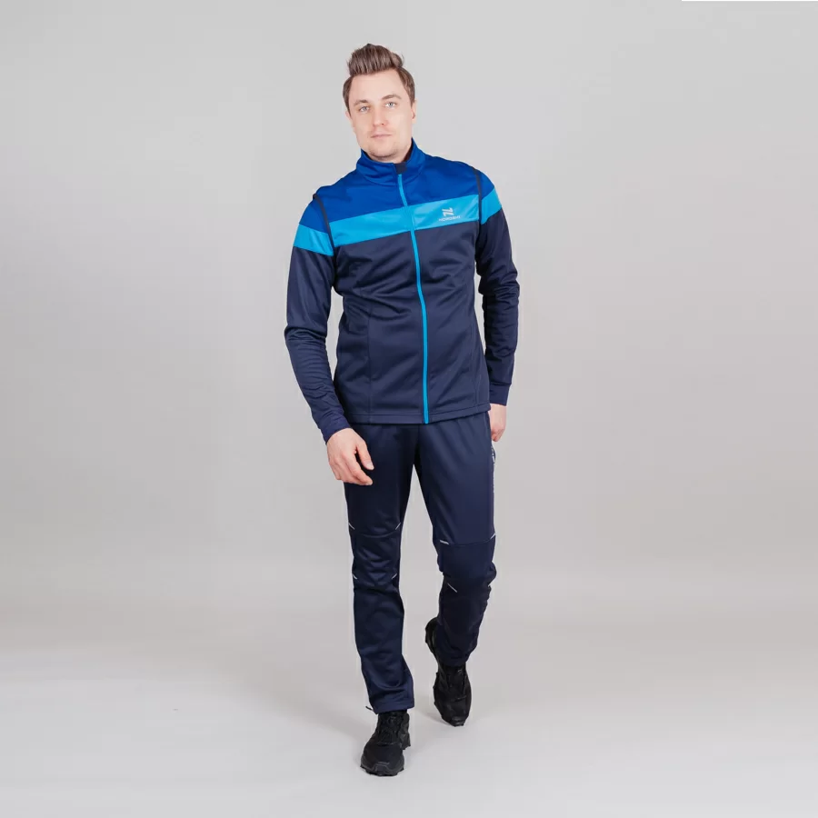 Жилет разминочный Nordski Drive blueberry/blue NSM825021 Фото Жилет разминочный Nordski Drive blueberry/blue NSM825021 со склада магазина Спортев