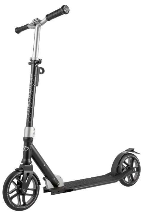 Самокат TechTeam Tracker 200 (2020) black/silver Фото Самокат TechTeam Tracker 200 (2020) black/silver со склада магазина Спортев