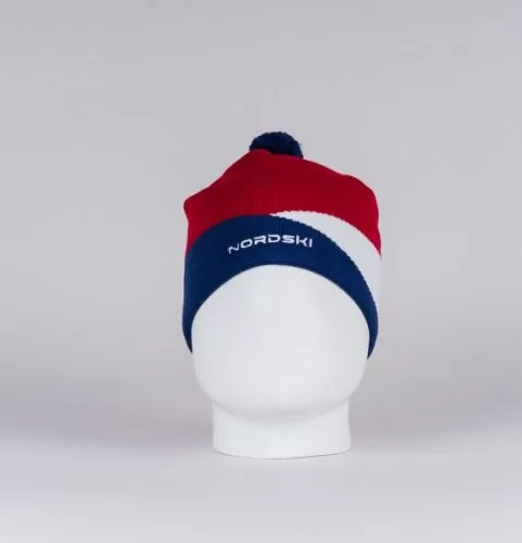 Шапка Nordski Line red/blue NSV474987 Фото Шапка Nordski Line red/blue NSV474987 со склада магазина Спортев