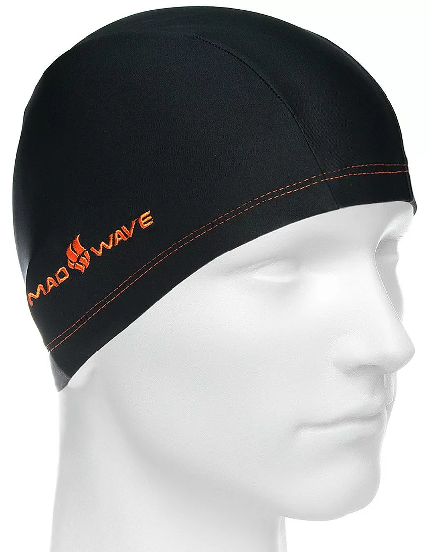 Шапочка для плавания Mad Wave Lycra Junior black M0520 01 0 01W Фото Шапочка для плавания Mad Wave Lycra Junior black M0520 01 0 01W со склада магазина Спортев