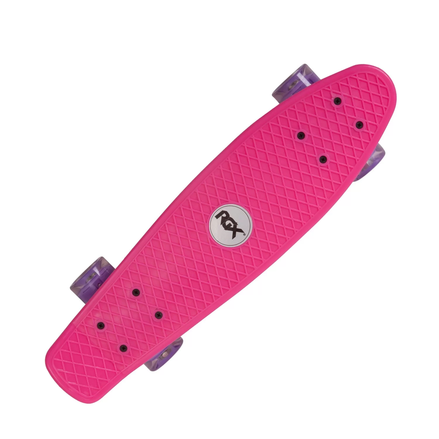 Мини-круизер RGX PNB-01GW (22") светящиеся колеса pink Фото Мини-круизер RGX PNB-01GW (22") светящиеся колеса pink со склада магазина Спортев